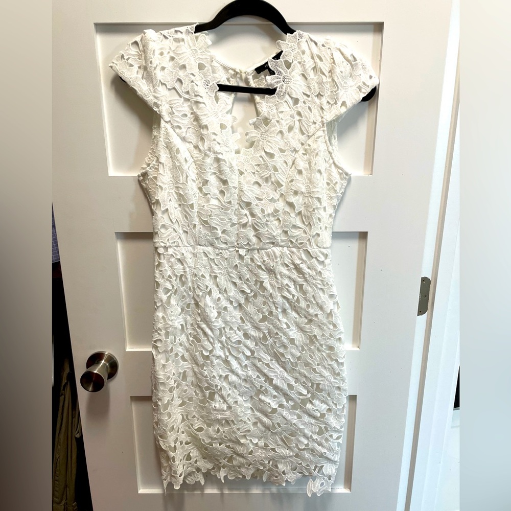 Forever 21 white lace dress
